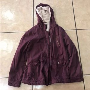 Burgundy Winter Jacket